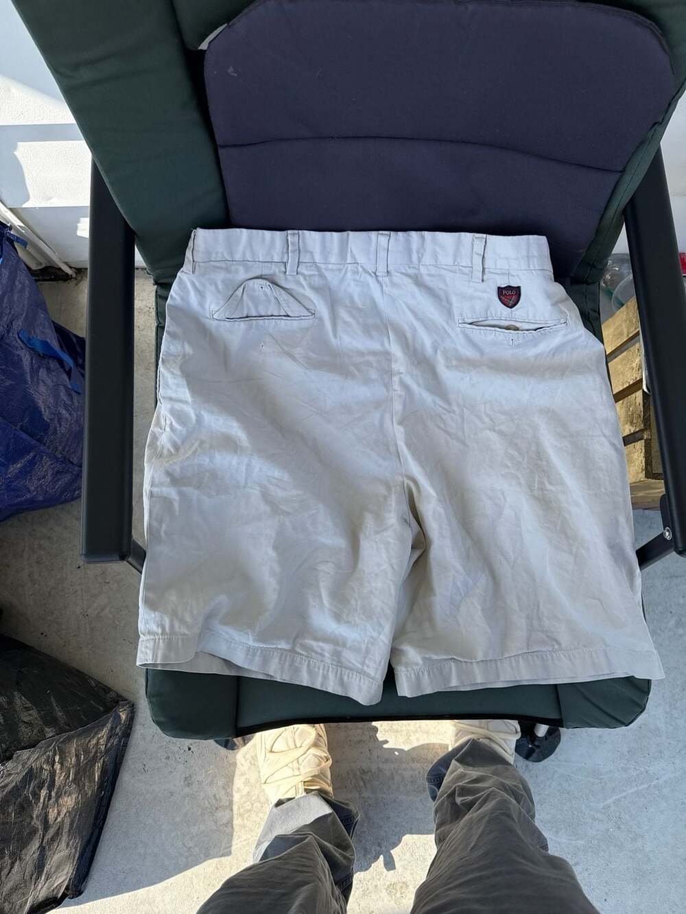 Polo Golf Ralph Lauren Fairway Shorts Size 38 Khaki Cotton